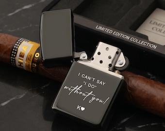 Personalized Kerosene Lighter for Men | Custom Metal Groomsman Lighter | Wedding Gift | Groomsmen Gifts | Birthday Gifts