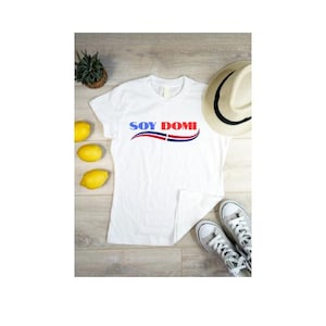 Dominican Republica Tshirt, Dominican Republic Flag Tee, Caribbean Vacation Shirt, Santo Domingo Souvenir Top, Dominican Pride Apparel