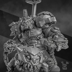 3D Printed Zargok Da Hogmasta - Grimdark - DakkaDakka Miniatures