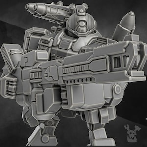 3D Printed Cloud Hammer QX-1 - Grimdark - DakkaDakka Miniatures