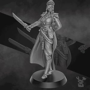 3D Gedruckter Kmissär - Grimdark - DakkaDakka Miniatures