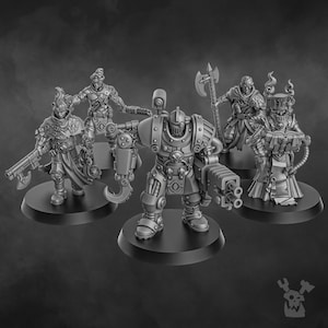 3D Printed Holy Department of Heretical Investigations - Grimdark - DakkaDakka Miniatures