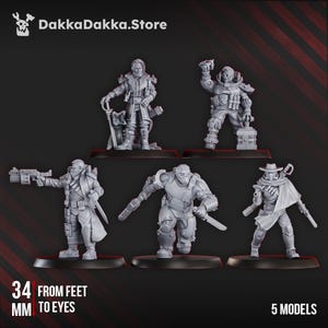 3D Gedruckt Murder Inc. - Grimdark - DakkaDakka Miniaturen