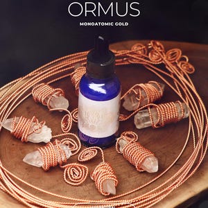ORMUS, Monoatomic Gold, Super Charged with Plasma Energy, Quantum Healing | 1 oz Bottle