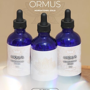 ORMUS, Monoatomic Gold, Super Charged with Plasma Energy, Quantum Healing