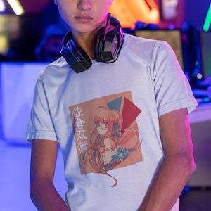 Futaba Persona 5 T-Shirt, Persona Süßes Mädchen T-Shirt, Wunderschöne Pose Unisex Shirt, Anime Fan Geschenk, Japanische Videospiel Bekleidung