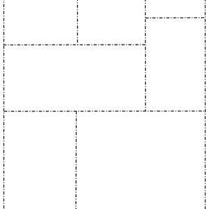 Sampler grid for card making - four per sheet