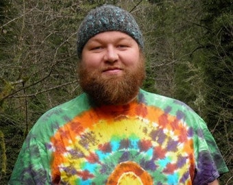 Cosmic Egg Tie Dye T-Shirt (Made By Hippies Tie Dye In Stock  in Sizes Small to 4XL) (Fruit of the Loom)