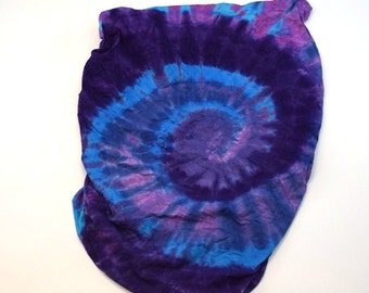 Purple Hurricane ~ Tie Dye Crib Sheet (Ikea Len 28&quot;x52&quot;)(Fits Standard Crib Mattress)(One of a Kind)