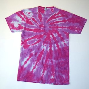Pinkie Pie ~ Spiral Tie Dye T-Shirt (Fruit of the Loom Heavy HD Size S) (One of a Kind)