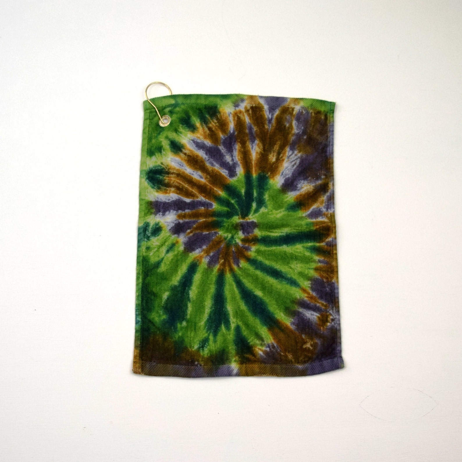 Camouflage Spiral Tie Dye Disc Golf Towel 11 X Etsy