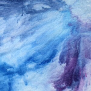 Snow Day Snow Dye #208 ~ Ice Tie Dye Multicolor Towel (Wincraft 100% Cotton Terry Towel 30x60&quot;) (One of a Kind)