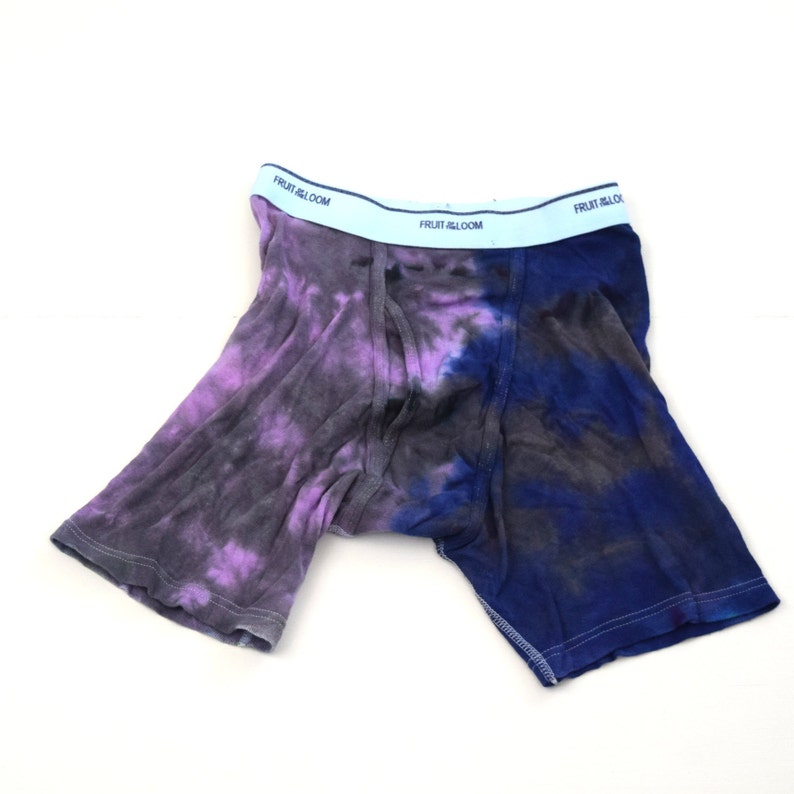 Blueberry Crush Scrunch Tie Dye Men's Underwear Fruit | Etsy