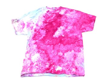 Snow Day Snow Dye Collection #43 ~ Ice Dye Tie Dye T-Shirt (Fruit of the Loom Heavy HD Size 2XL) (One of a Kind)