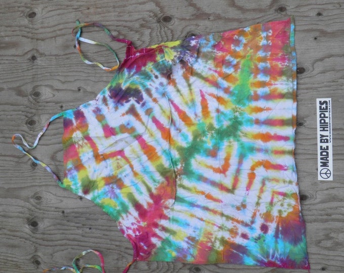 Zig Zag Tie Dye Apron dharma Trading Co. Size Adult one of Etsy