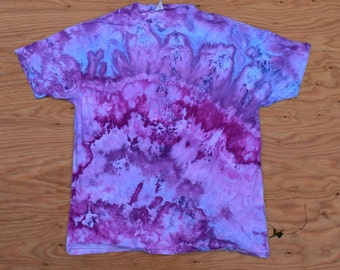 Snow Day Snow Dye Collection #357~ Ice Dye Tie Dye T-Shirt (Fruit of the Loom Heavy HD Size XL) (One of a Kind)