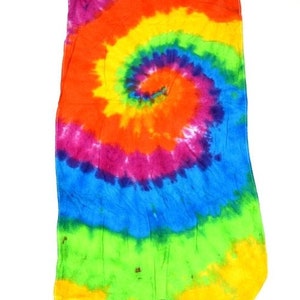 Tropical Spiral Bath Towel (100% Cotton Terry Towel 30x60&quot;)(One of a Kind)