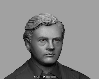 Daniel Blake Daredevil MCU Unpainted Head Custom Marvel Legends 1/12 Scale