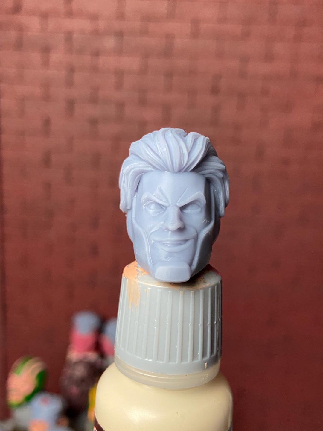 Powerplex Invincible Custom Head 1/12 Scale Unpainted Marvel Legends ...