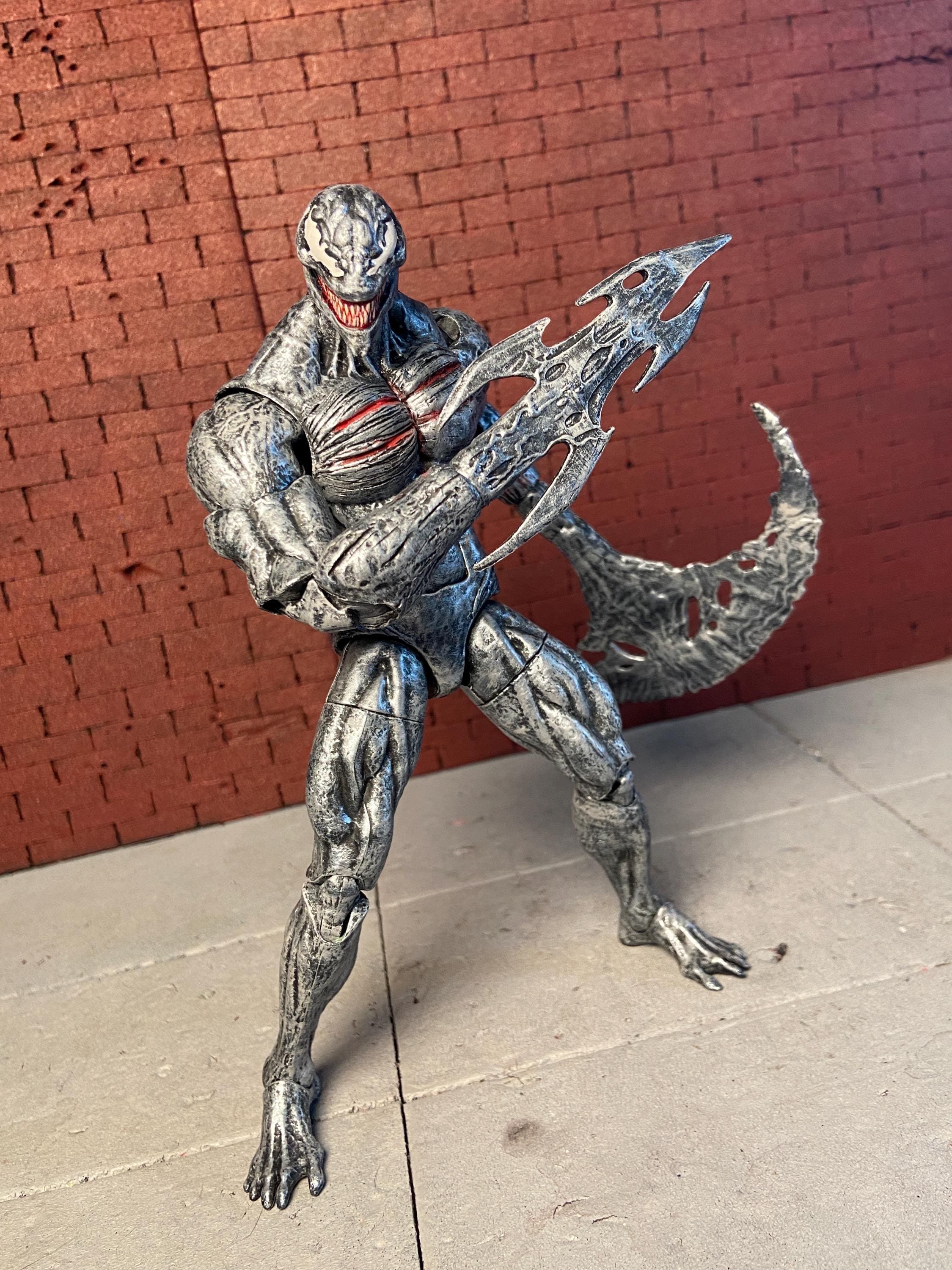 Marvel Legends Riot Venom Movie Custom 1/12 Action Figure 6” - Etsy