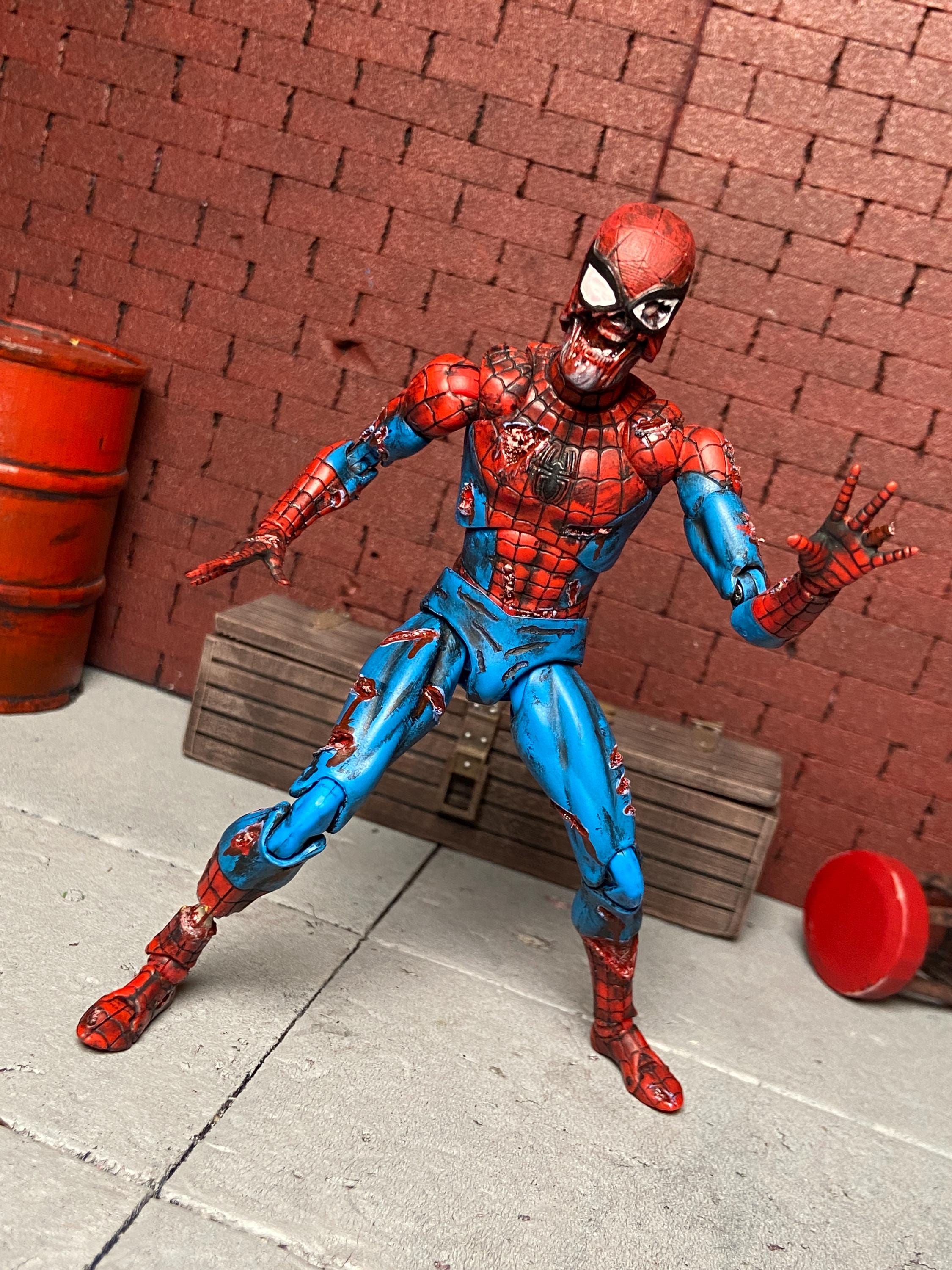 marvel legends 6 arm spider man
