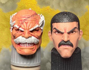 Tragg & Conquest Custom Head 2 Pack 1/12 Scale Painted Incincible Action Figure