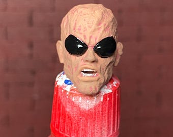 Prisoner Mark Angry Custom Invincible Head 1/12 Scale Painted ML Mafex MCF
