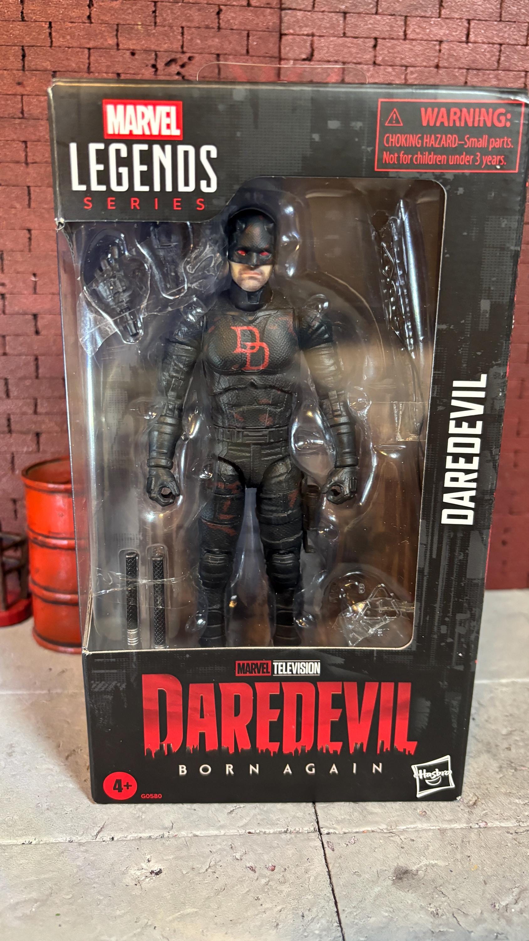 Marvel Legends Custom Daredevil Born Again Season 2 Black Suit