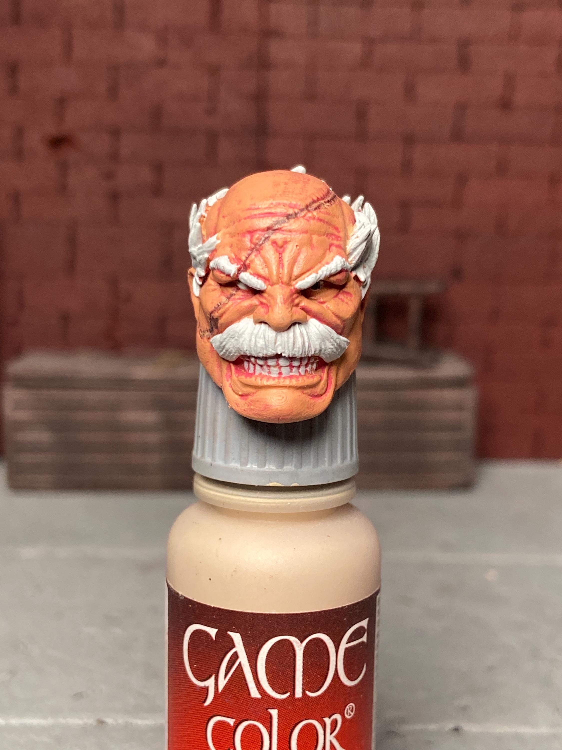 Conquest Head Angry Custom Invincible 1/12 Scale Painted Marvel