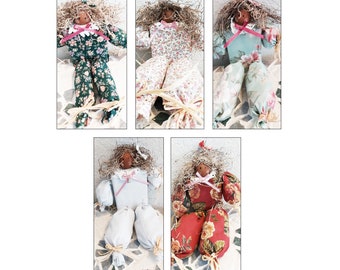 Potpourri Dolls (Your Choice of Color) by Jeanne A Martin (Everything Dear)