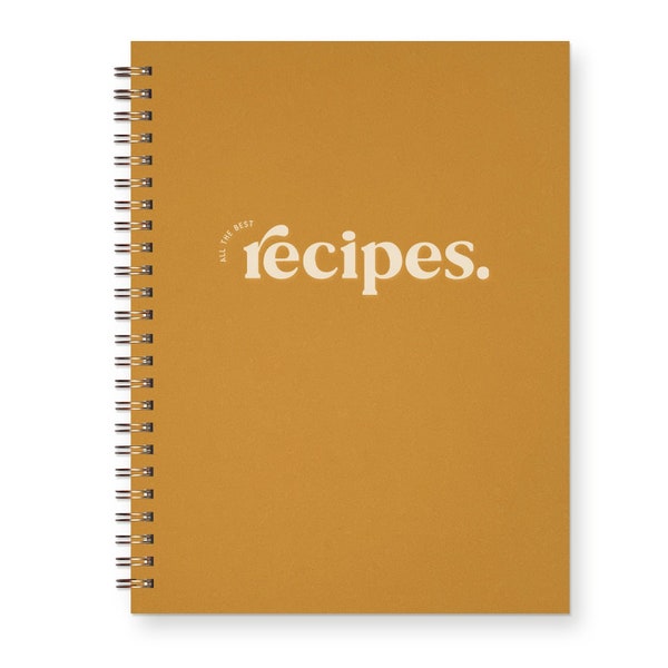 All The Best Recipes Recipe Book - Recipe Book | Family Recipes | Journal | Keepsake