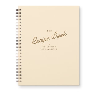 Retro Recipe Book - Recipe Book | Family Recipes | Keepsake Book | Black Friday | Small Business Saturday | Women Owned | Handmade Gift