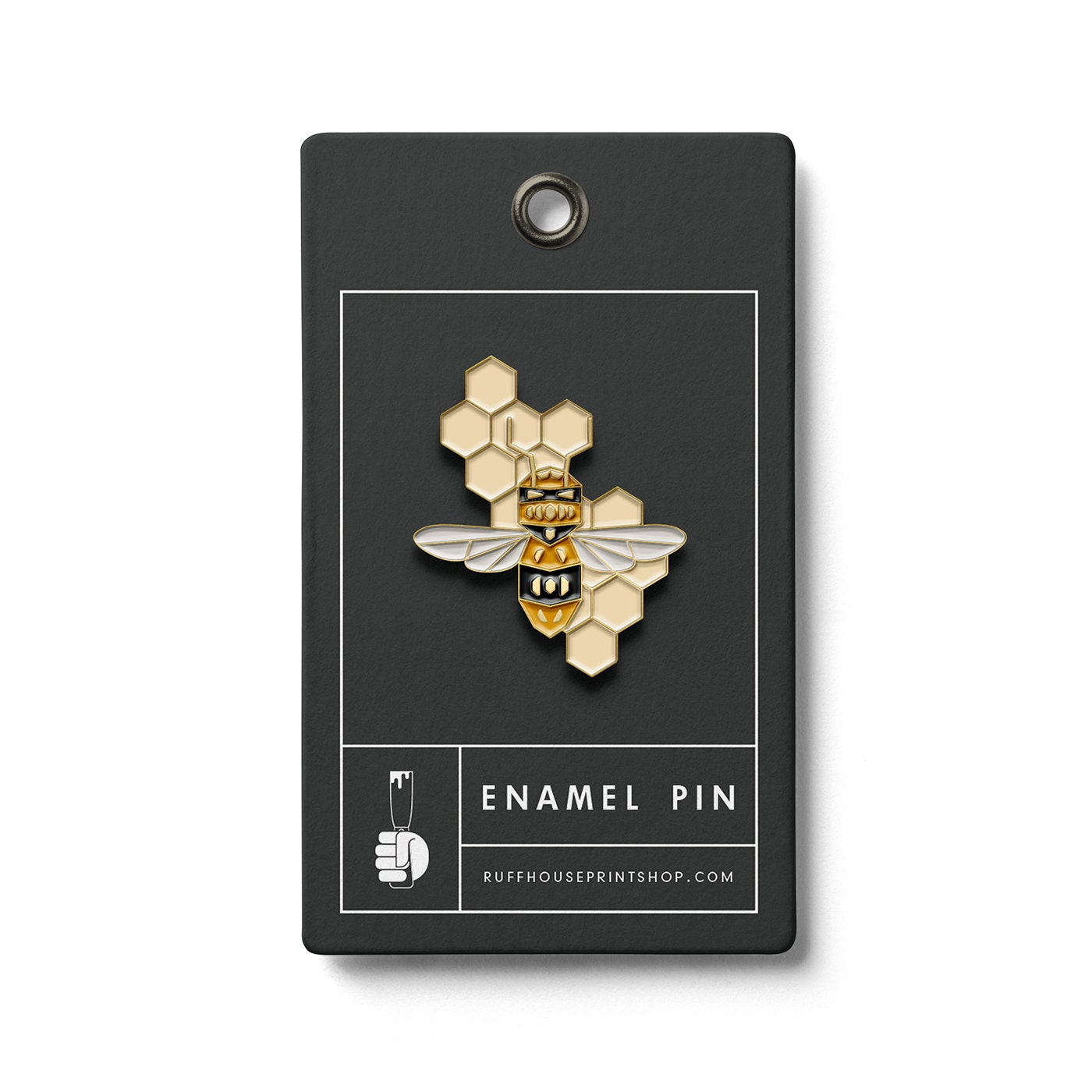 Honey Bee Enamel Pin - Etsy
