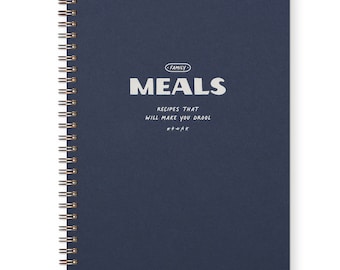 Five Star Meals Recipe Book - Recipe Book | Family Recipes | Journal | Keepsake