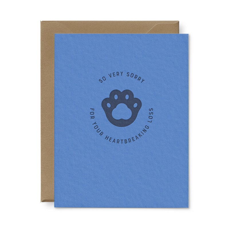 Loss of Pet Card - Etsy