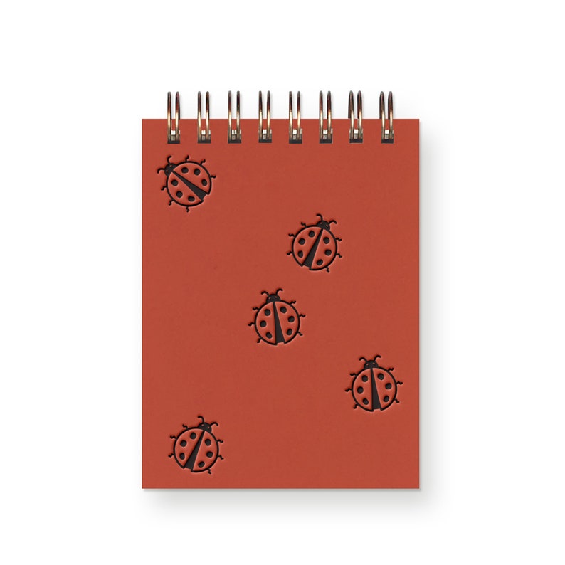 Ladybug Notebook Ladybug Mini Jotter Notebook - Notebook | Journal | Pocket Notebook ...