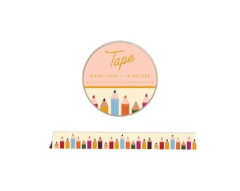 Pencil Pattern Washi Tape
