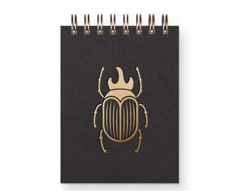 Beetle Bug Mini Jotter Notebook - Notebook | Journal | Pocket Notebook | Spiral Bound | Blank Pages