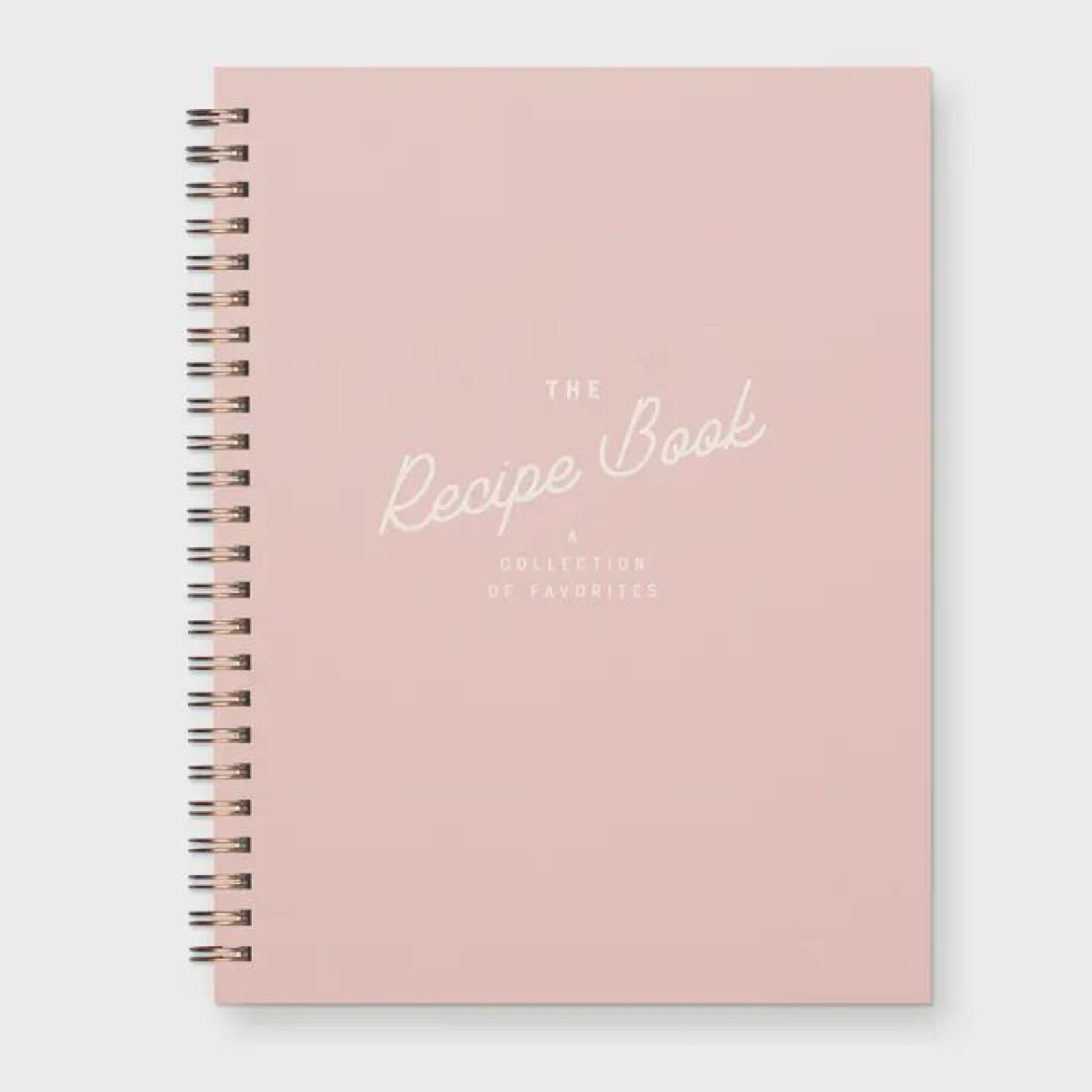 Retro Recipe Book - Recipe Book - Sunset Pink
