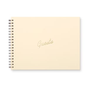 Retro Guest Book | Simple Guest Book | Guest Book For Wedding | Guest Book For Events