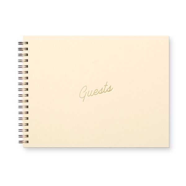 Retro Guest Book | Simple Guest Book | Guest Book For Wedding | Guest Book For Events