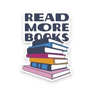 Read More Books Sticker