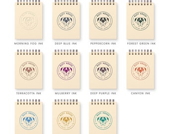 Custom Logo Mini Jotter | Custom Notebooks | Letterpress Printed Journals | Corporate Gifts | Bulk Gifts