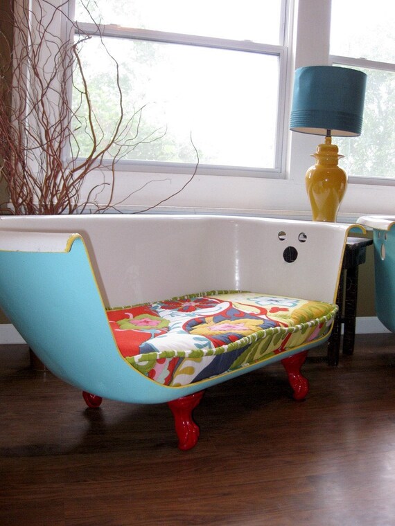 Items Similar To Cast Iron Bathtub Couch On Etsy