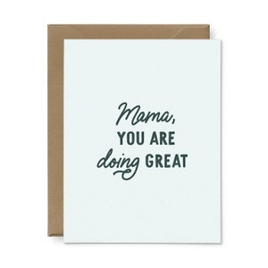 maman fait une excellente typographie carte de vœux | Cartes de Fête des Mères | Cartes Fête des mamans | Cartes d'amour | Cartes de voeux