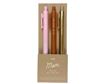 Mom Jotter Pen Set of 3 - Pens | Gel Pens | Gift for Mom