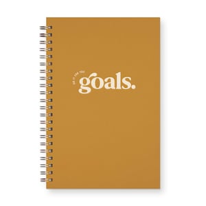 Goals Weekly Planner Journal - Agenda | Desk Planner | Weekly Planner | Journal | Undated