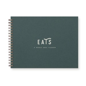 Simple Eats Meal Planner - Meal Planner | Weekly Food Planner | Undated | Shopping List