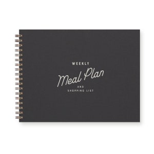 Retro Weekly Meal Planner - Meal Planner | Weekly Food Planner | Undated | Shopping List