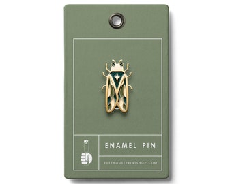 Bug Enamel Pin - Enamel Pin | Bag Accessory